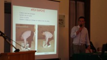 ο φυσικοθεραπευτής κος Τσάλλας ανέπτυξε το θέμα της άσκησης στην Οστεοπόρωση